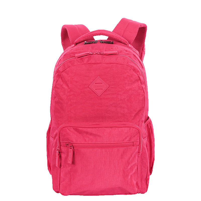 Mochila 2 Compartimentos Sestini College Crinkle 3 Rosa - Pink