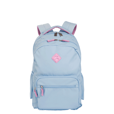 Mochila 2 Compartimentos Sestini College Hydroblock Sky - Azul