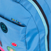 Mochila 2 Compartimentos Paul Frank Casual Patches - Azul