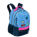 Mochila 2 Compartimentos Paul Frank Casual Patches - Azul