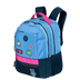 Mochila 2 Compartimentos Paul Frank Casual Patches - Azul