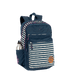 Mochila 2 Compartimentos Paul Frank World Navy Azul - Marinho