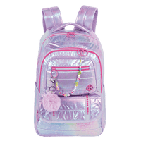 Mochila 2 Compartimentos Sestini Wonder Moon - Metálico