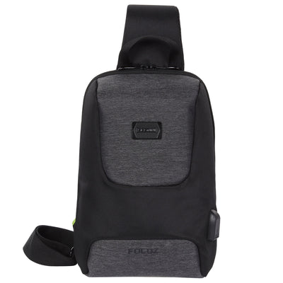 Mochila Alça única Sestini Focuz Preto