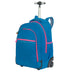 Mochila Carrinho 2 Compartimentos Paul Frank Classics Azul - Aquamarine