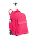 Mochila Carrinho 2 Compartimentos Paul Frank Classics - Dark Rosa - Pink