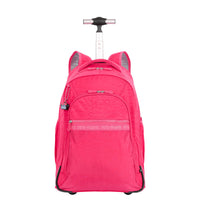 Mochila Carrinho 2 Compartimentos Paul Frank Classics - Dark Rosa - Pink