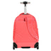 Mochila Carrinho 2 Compartimentos Paul Frank Classics Neon Laranja - Papaya