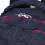 Mochila Carrinho 2 Compartimentos Sestini Rolling Grande Crinkle - Azul Neon
