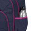 Mochila Carrinho 2 Compartimentos Sestini Rolling Grande Crinkle - Azul Neon