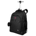 Kit  Mochila Carrinho Grande mais Lancheira 2 Compartimentos Abertura em U e Estojo Capricho Crush - Preto