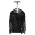 Mochila Carrinho Mega Rodas Paul Frank Classics - Preto