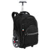 Mochila Carrinho Mega Rodas Paul Frank Classics - Preto
