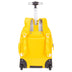 Mochila Carrinho 2 Compartimentos Sestini Rolling Crinkle - Amarelo