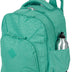 Mochila Carrinho 2 Compartimentos Sestini Rolling Grande Crinkle Verde - Jade