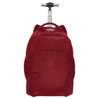 Mochila Carrinho 2 Compartimentos Sestini Rolling Grande Crinkle - Vinho