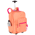 Mochila Carrinho 2 Compartimentos Sestini Lover Laranja - Pêssego