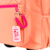 Mochila Carrinho 2 Compartimentos Sestini Lover Laranja - Pêssego
