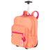 Mochila Carrinho 2 Compartimentos Sestini Lover Laranja - Pêssego