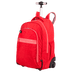 Mochila Carrinho 2 Compartimentos Paul Frank Classics Vermelho - Cereja