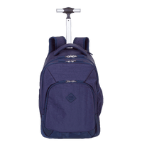 Mochila Carrinho 2 em 1 Sestini Rolling Crinkle Azul