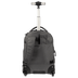 Mochila Carrinho 2 Compartimentos Sestini Rolling Hydroblock Cinza - Chumbo