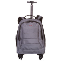 Mochila Carrinho com Rodas 360° 2 em 1 Sestini Web 3.0 Plus - Cinza