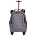 Mochila Carrinho com Rodas 360° 2 em 1 Sestini Web 3.0 Plus - Cinza