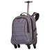 Mochila Carrinho com Rodas 360° 2 em 1 Sestini Web 3.0 Plus - Cinza