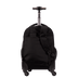 Mochila Carrinho com Rodas 360° 2 em 1 Sestini Work - Preto