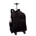 Mochila Carrinho com Rodas 360° 2 em 1 Sestini Work - Preto