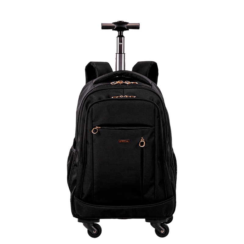 Mochila Carrinho com Rodas 360° 2 em 1 Sestini Work - Preto