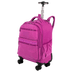 Mochila Carrinho com 4 Rodas Paul Frank Classics - Orquídea