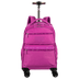 Mochila Carrinho com 4 Rodas Paul Frank Classics - Orquídea