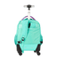 Mochila Carrinho com 4 Rodas Sestini Rolling Crinkle 2 Azul - Turquesa