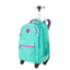 Mochila Carrinho com 4 Rodas Sestini Rolling Crinkle 2 Azul - Turquesa