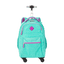 Mochila Carrinho com 4 Rodas Sestini Rolling Crinkle 2 Azul - Turquesa