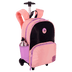 Mochila Carrinho Capricho Block - Pêssego e Lilás