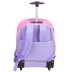 Mochila Carrinho Capricho Paetê - Rosa com Lilás