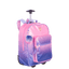 Mochila Carrinho Capricho Paetê - Rosa com Lilás