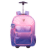 Mochila Carrinho Capricho Paetê - Rosa com Lilás