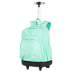Mochila Carrinho Externo com Base Rígida Sestini Rolling 2 Verde - Água