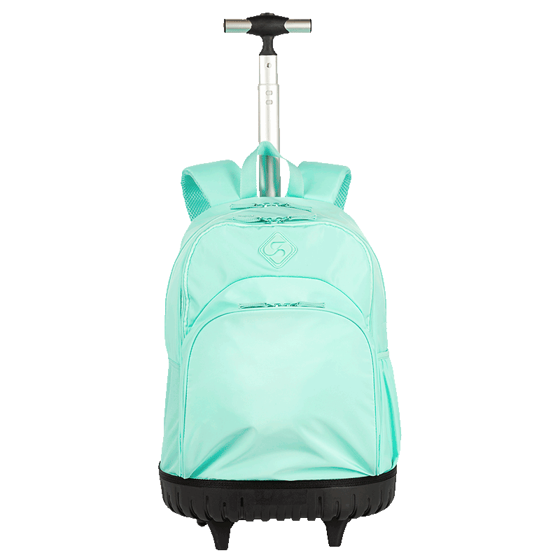 Mochila Carrinho Externo com Base Rígida Sestini Rolling 2 Verde - Água