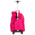 Mochila Carrinho Externo com Base Rígida Sestini Rolling Crinkle 2 Rosa - Pink