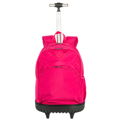 Mochila Carrinho Externo com Base Rígida Sestini Rolling Crinkle 2 Rosa - Pink