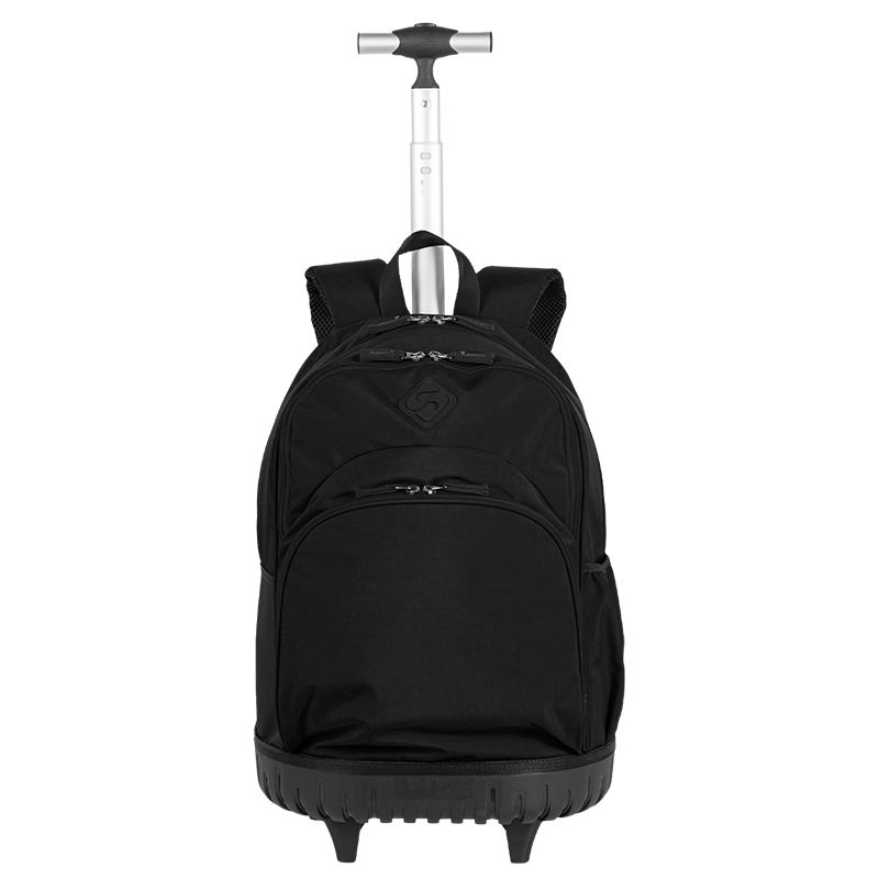 Mochila Carrinho Externo com Base Rígida Sestini Rolling Crinkle 2 - Preto