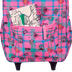 Mochila Carrinho Externo Capricho Student School - Rosa Claro