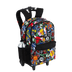 Mochila Carrinho Externo NBA Begins Logos - Preto
