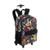 Mochila Carrinho Externo NBA Begins Logos - Preto