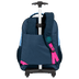 Mochila Carrinho Externo Paul Frank Casual Patches - Azul